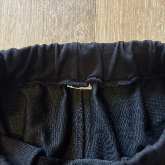 Palm Angels Black Drawstring Track Shorts Size S Luxury High End Streetwear PA - Picture 3 of 5